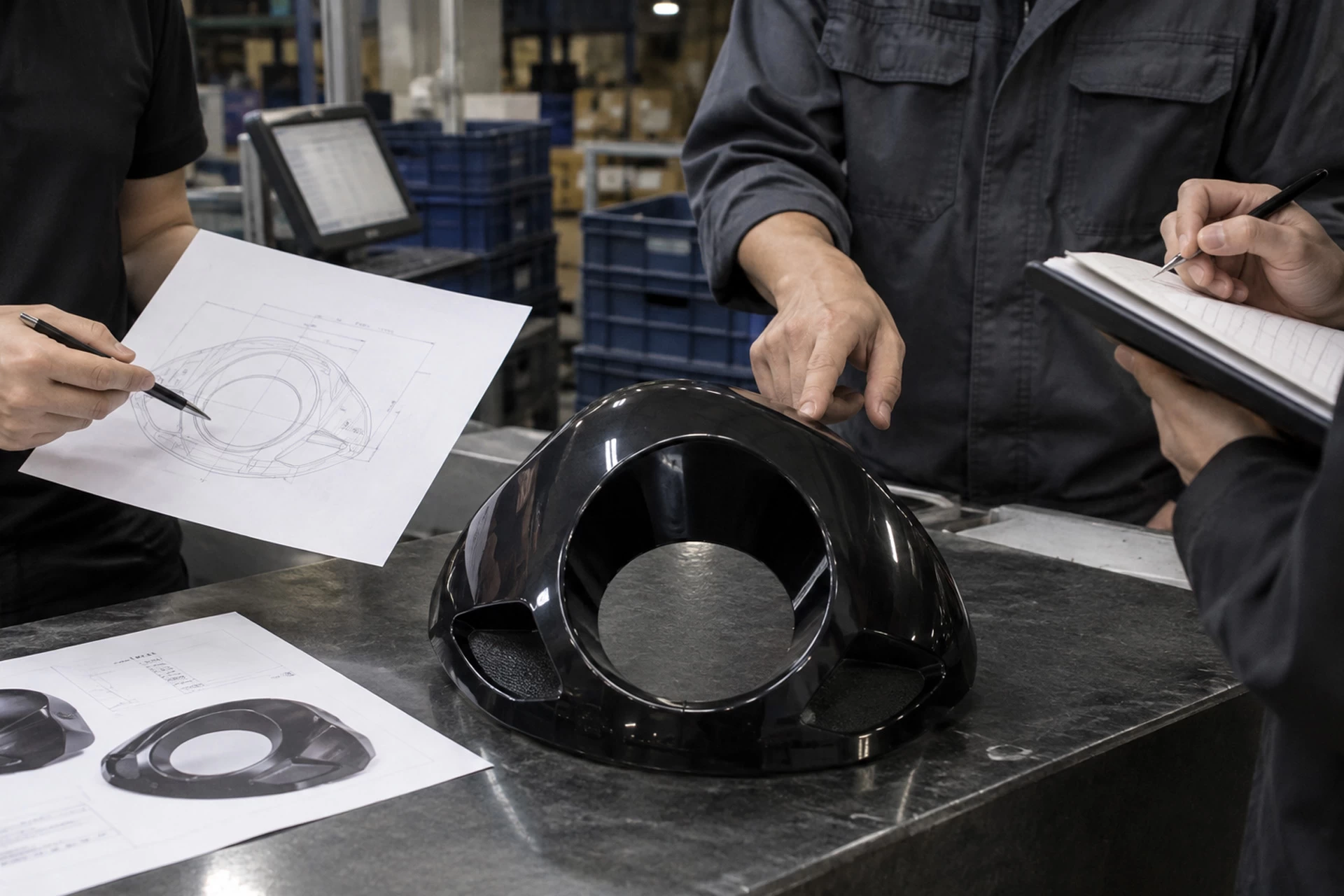 injection molding headlight gloss improvement