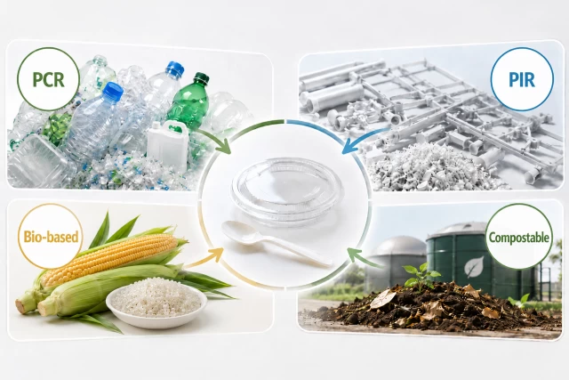 PCR、PIR、生物基材料、可分解材料，差在哪